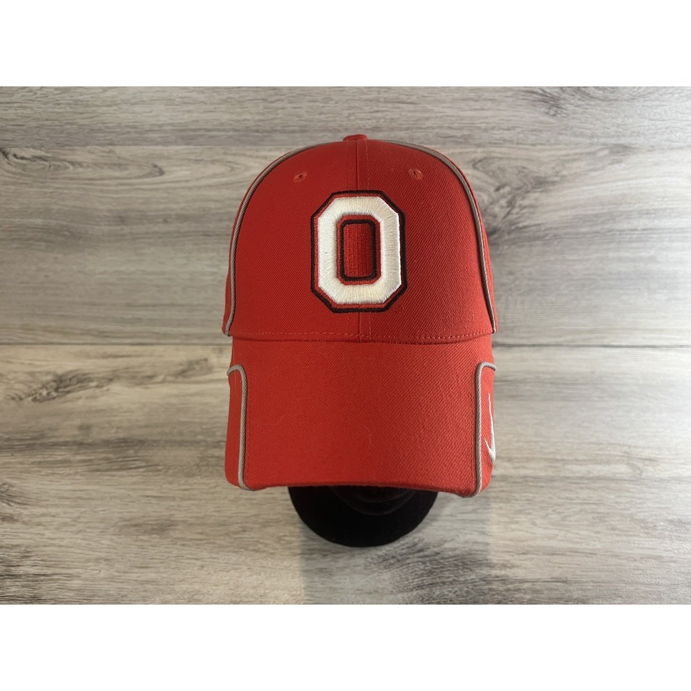 Nike Ohio‎ State Legacy 91 Buckeyes NCAA Adjustable Strap Hat Baseball Cap Red